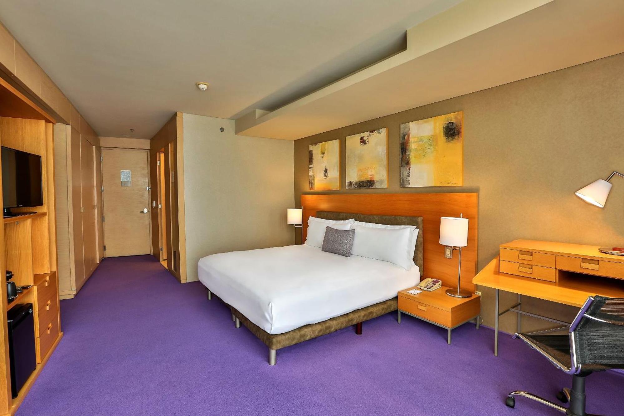 卡米诺里尔圣塔菲酒店 墨西哥城 外观 照片 A room at the hotel