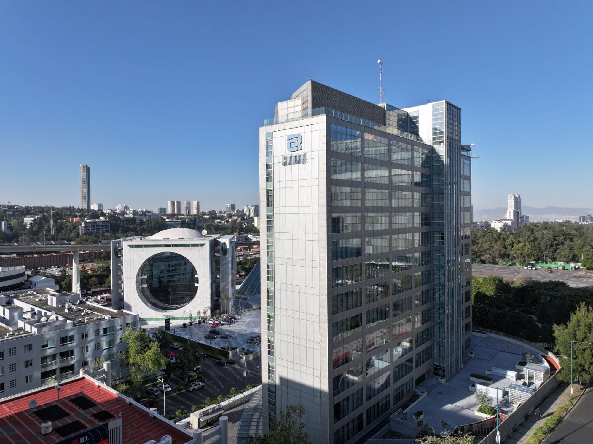 卡米诺里尔圣塔菲酒店 墨西哥城 外观 照片 Headquarters of the National Institute of Statistics and Geography in Mexico City